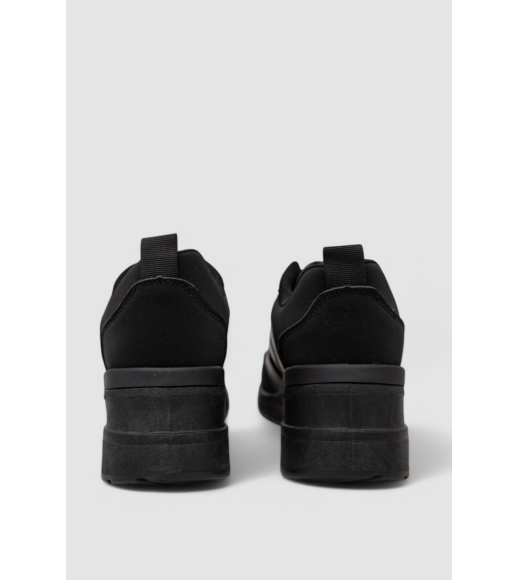 Кроссовки женские, цвет черный, 248RNG07