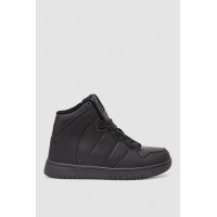 Кроссовки женские зимние на меху, цвет черный, 248RH1060