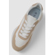 Кроссовки женские, цвет бело-бежевый, 248RXM40