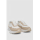 Кроссовки женские, цвет бело-бежевый, 248RXM40