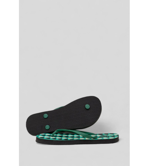 Вьетнамки женские, цвет зеленый, 244R343