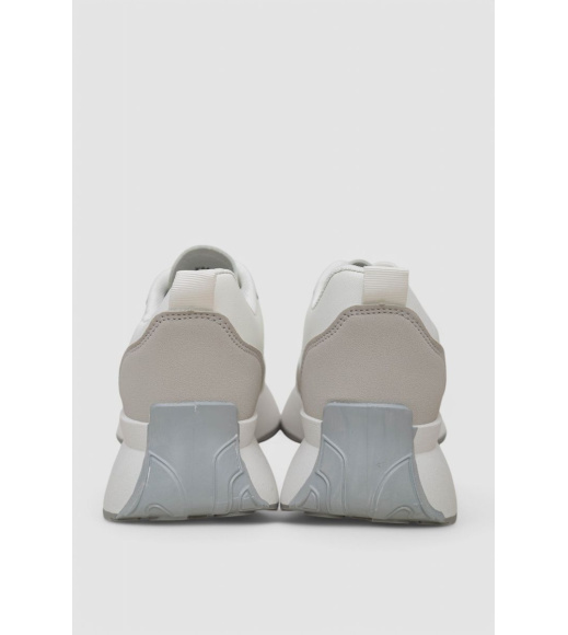 Кроссовки женские, цвет бело-серый, 248RXM60-7-2