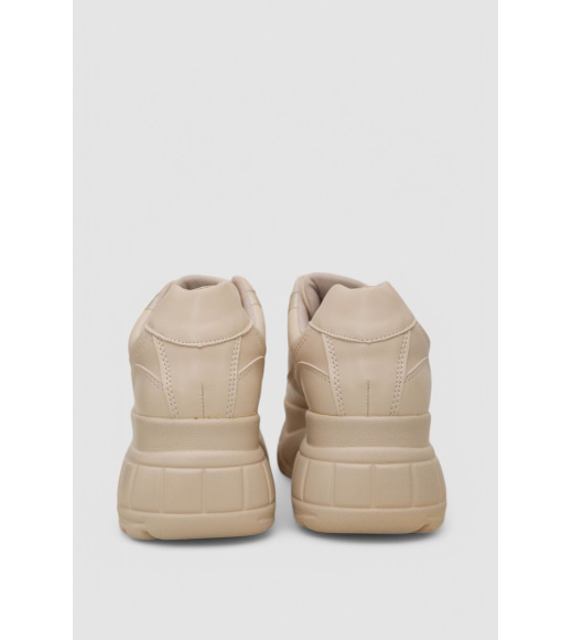 Кроссовки женские, цвет бежевый, 248R195