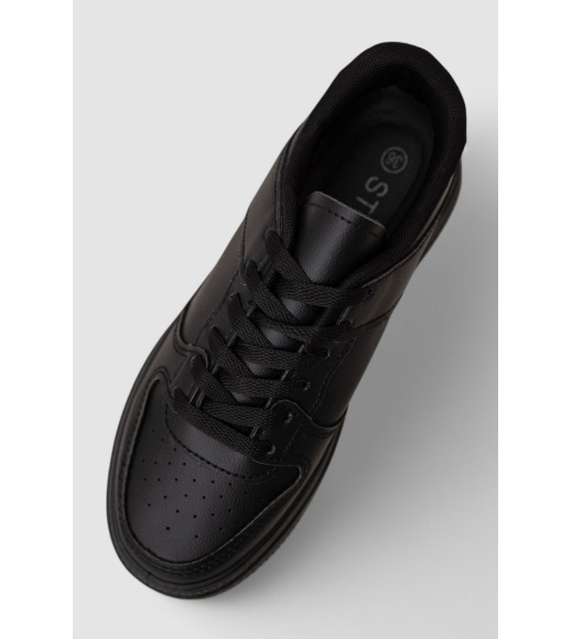 Кеды женские, цвет черный, 248RBB18