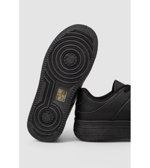 Кеды женские, цвет черный, 248RBB18