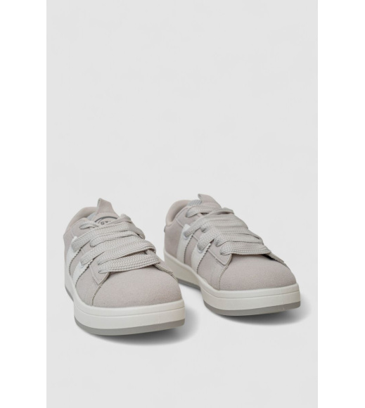 Кроссовки женские замша, цвет серый, 248RJH800-7
