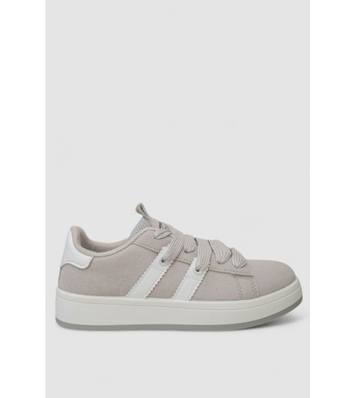 Кроссовки женские замша, цвет серый, 248RJH800-7