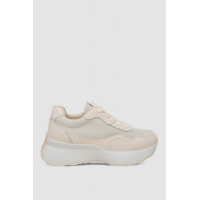 Кроссовки женские, цвет бежевый, 248RXM100