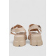 Босоножки женские, цвет бежевый, 243R9206