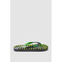 Вьетнамки женские, цвет черно-салатовый, 243R2002L-43