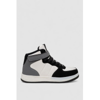 Кроссовки женские зимние на меху, цвет бело-серый, 248RHB440