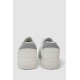 Кеды женские с перфорацией, цвет бело-серый, 248RAD60