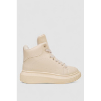 Кроссовки женские зимние на меху, цвет бежевый, 248RA2254