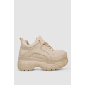 Кроссовки женские демисезонные, цвет бежевый, 248R193