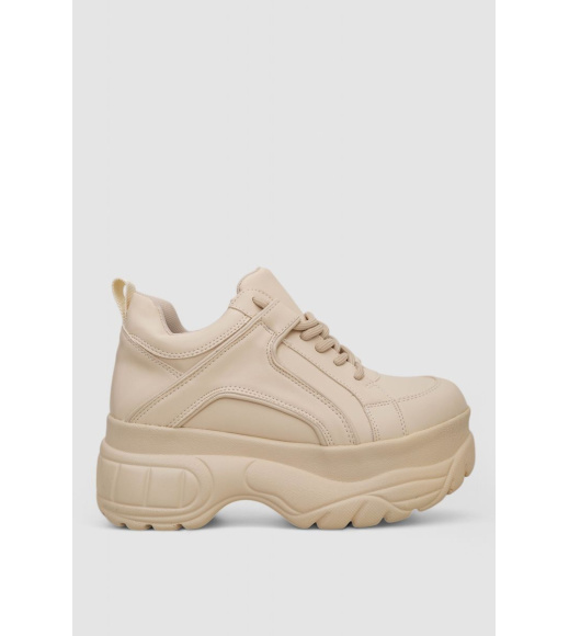 Кроссовки женские демисезонные, цвет бежевый, 248R193