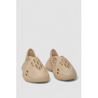 Кроксы женские с закрытым задником, цвет бежевый, 248RCX302