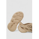 Кроксы женские с закрытым задником, цвет бежевый, 248RCX302