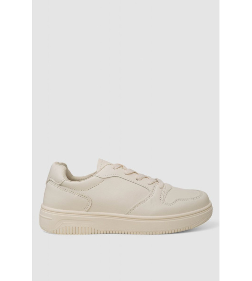 Кеды женские, цвет бежевый, 248RR82