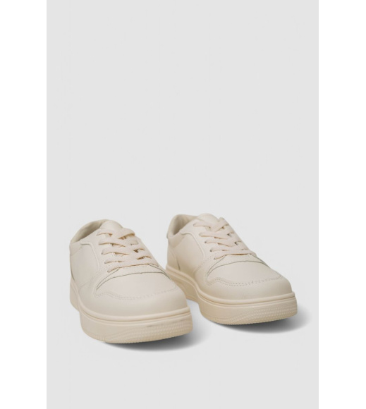 Кеды женские, цвет бежевый, 248RR82