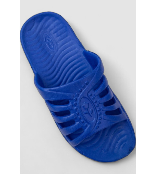 Шлепанцы детские резиновые, цвет синий, 243R021