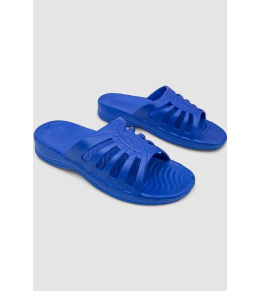 Шлепанцы детские резиновые, цвет синий, 243R021