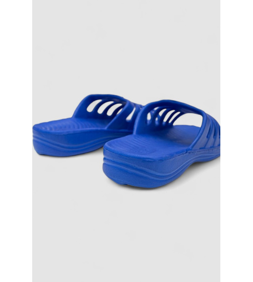 Шлепанцы детские резиновые, цвет синий, 243R021