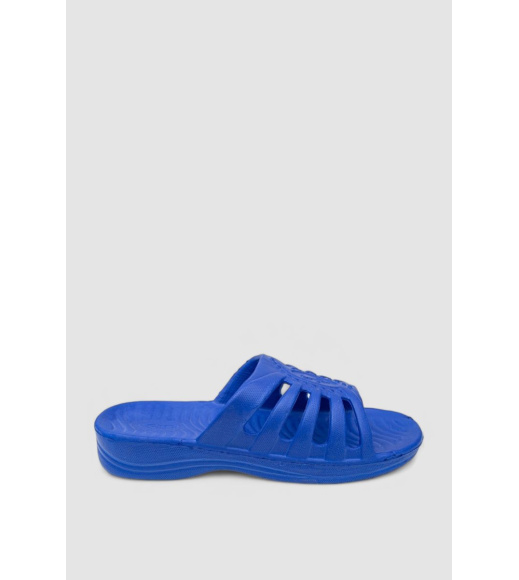 Шлепанцы детские резиновые, цвет синий, 243R021