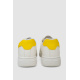 Кеды женские, цвет бело-желтый, 248RR151