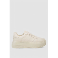 Кеды женские, цвет бежевый, 248RK10