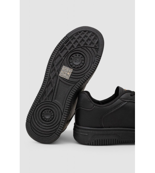 Кеды женские, цвет черный, 248RR116