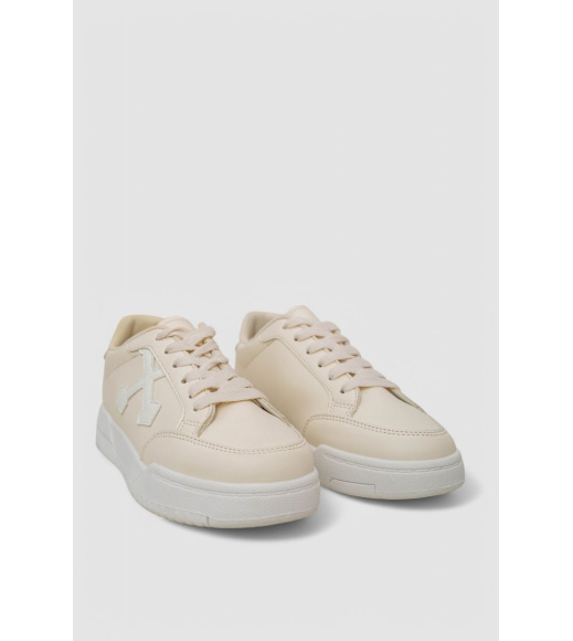 Кеды женские, цвет бежевый, 248RAD15