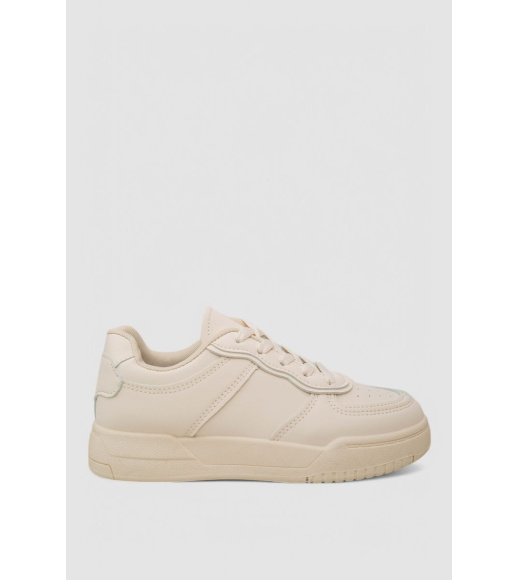 Кеды женские, цвет бежевый, 248RAD70