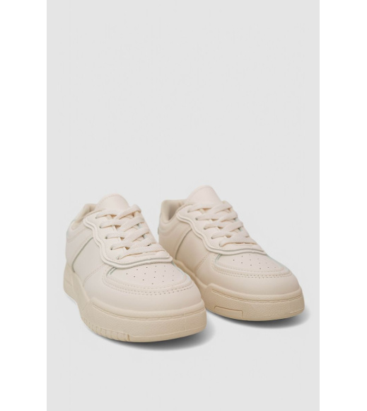 Кеды женские, цвет бежевый, 248RAD70