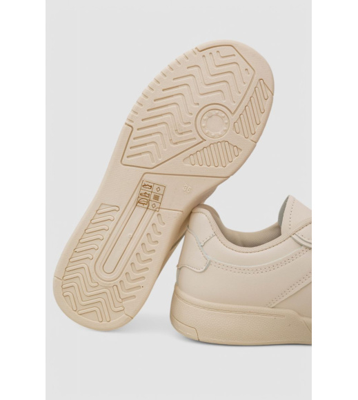 Кеды женские, цвет бежевый, 248RAD70