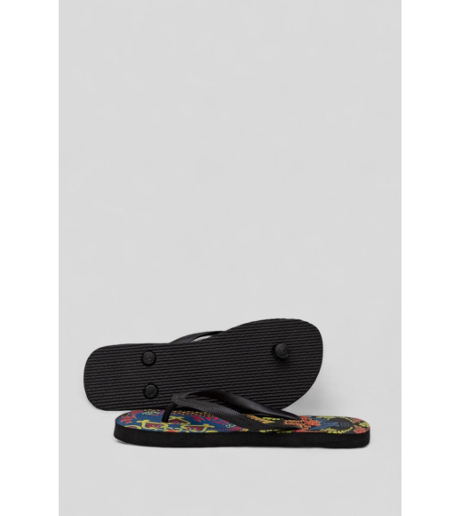 Вьетнамки женские, цвет черный, 244R342