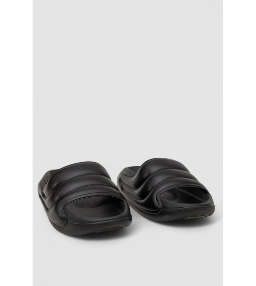 Шлепанцы женские, цвет черный, 248RYY03