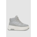Кроссовки женские зимние на меху, цвет серый, 248RAM015
