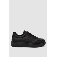 Кеды женские, цвет черный, 248RAJ80