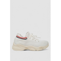 Кроссовки женские текстильные, цвет белый, 244R382K