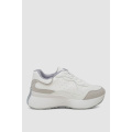 Кроссовки женские, цвет бело-серый, 248RXM30