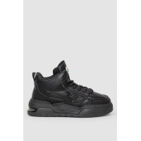 Кроссовки женские на меху, цвет черный, 243R106-1