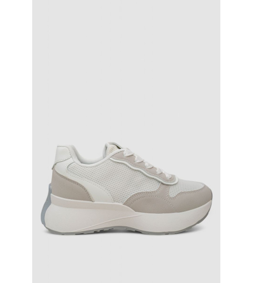 Кроссовки женские, цвет бело-серый, 248RXM110