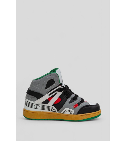 Кроссовки женские демисезонные, цвет серо-желтый, 243R8939B