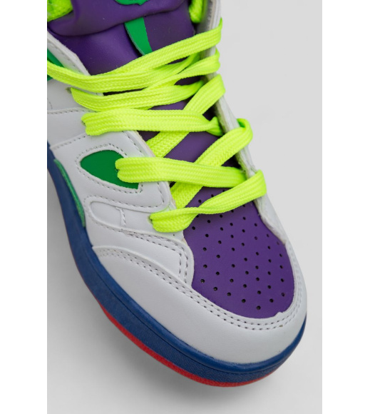 Кроссовки женские демисезонные, цвет бело-синий, 243R8939B