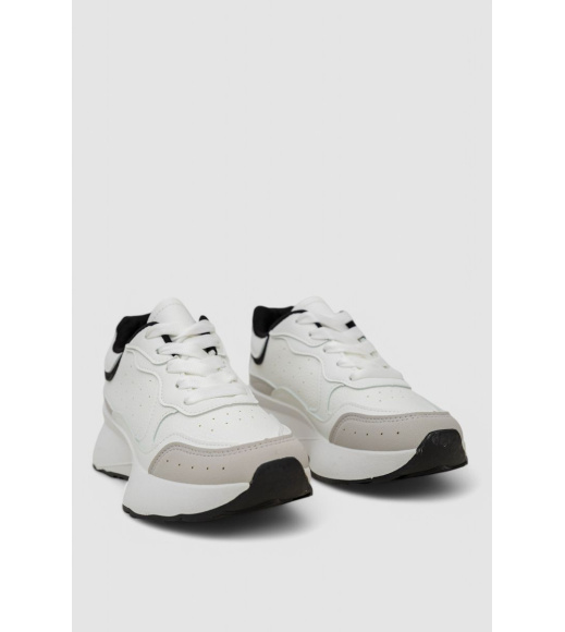 Кроссовки женские, цвет бело-серый, 248RXM30-86