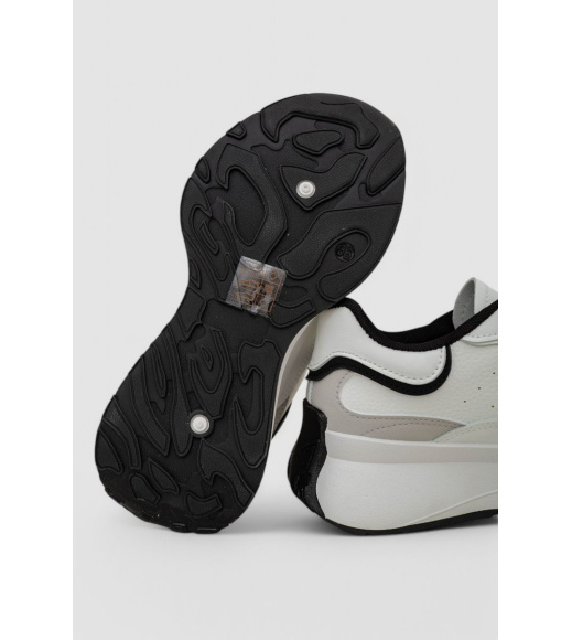 Кроссовки женские, цвет бело-серый, 248RXM30-86