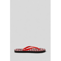 Вьетнамки женские, цвет красный, 244R343