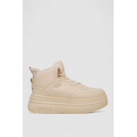 Кроссовки женские зимние на меху, цвет бежевый, 248RAM09-3