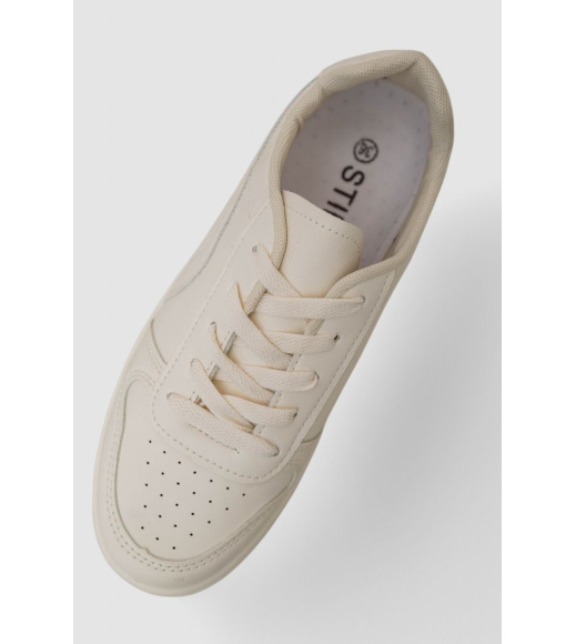 Кеды женские, цвет бежевый, 248RR151