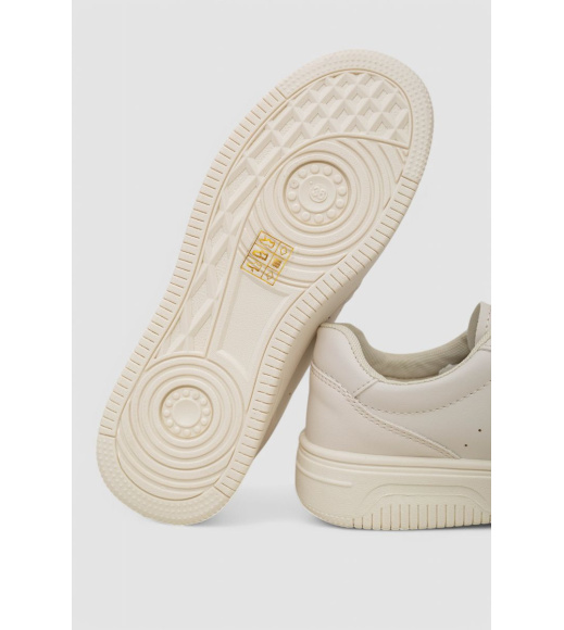 Кеды женские, цвет бежевый, 248R97